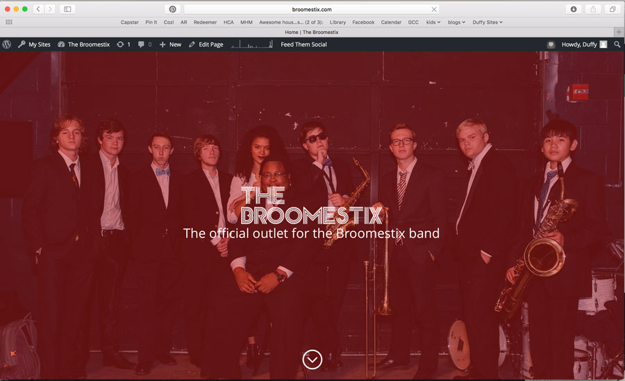 Broomestix Band Site